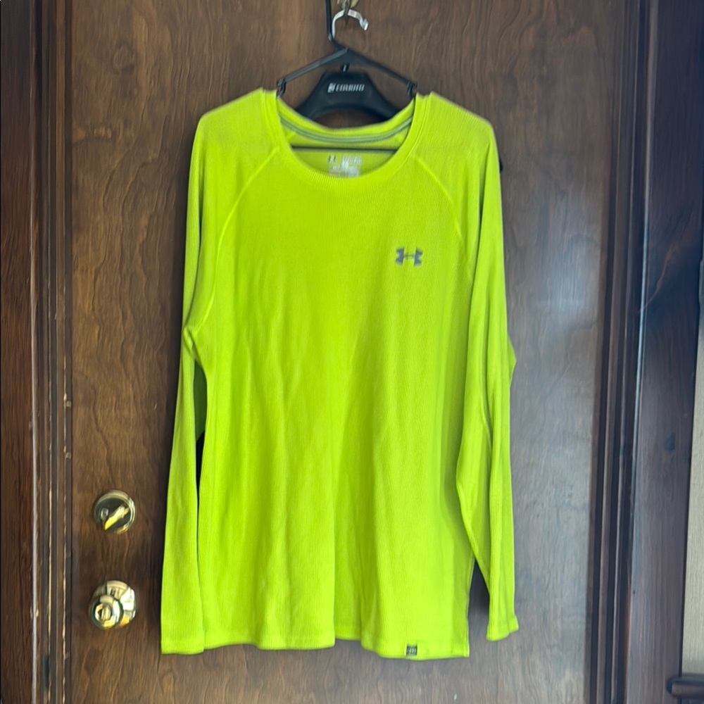 Under Armour Neon Yellow Long Sleeve Shirt